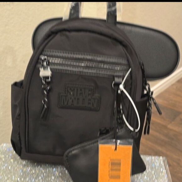 Steve Madden BEvie Backpack- Black main image 6